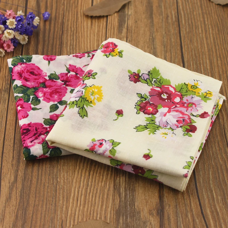 Buy Elegant Roses 100 Cotton Vintage Handkerchief for Ladies / 18" Square
