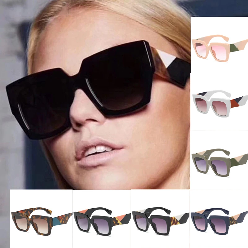 KARENHEATHER 2018 Retro Square Sunglasses Women Colorful UV400 | Аксессуары для одежды
