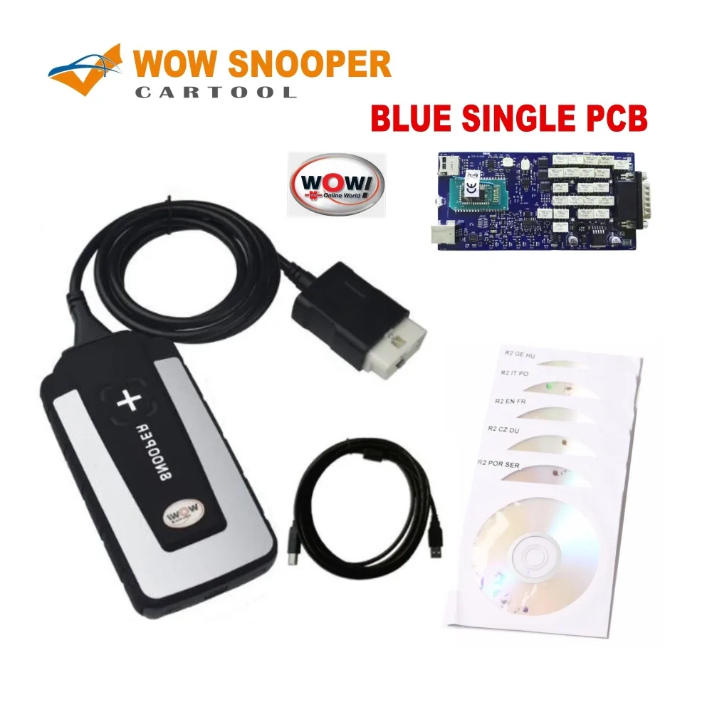 NEW WOW Snooper V5.008 R2 V5.00.12/2016.00 CDP Pro with/no Bluetooth ...