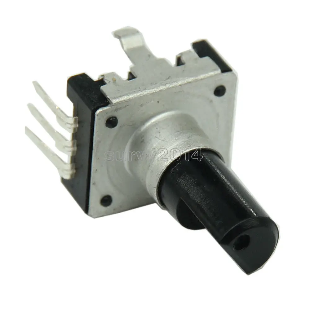

10 Pcs Rotary encoder EC12 Audio digital potentiometer 15mm handle