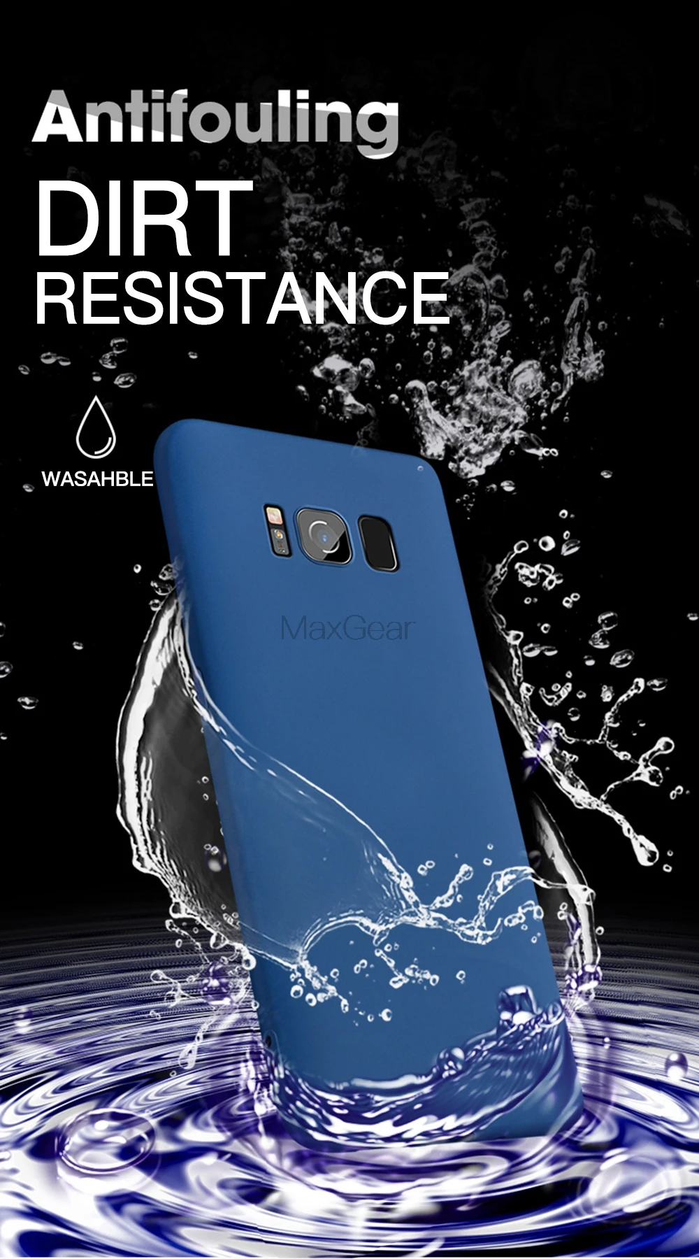 Étui pour samsung en Silicone liquide d'origine Galaxy S8 S9 Plus S10 Lite S10E Note 8 9 10