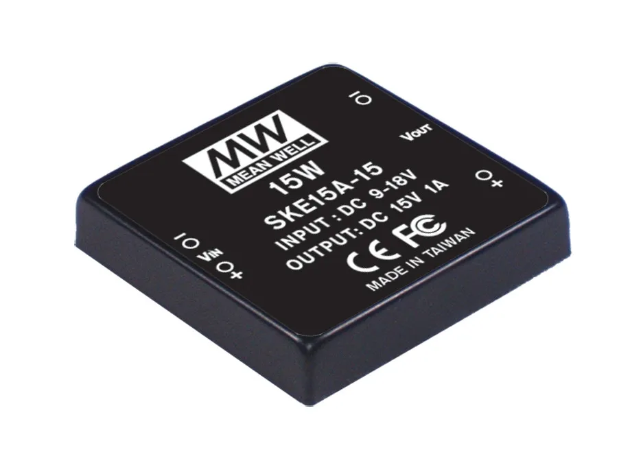 [PowerNex] meanwell MEAN WELL оригинал SKE15C-24 24 В 625mA SKE15 24 В 15 Вт DC-DC Регулируемый Один Выход конвертер