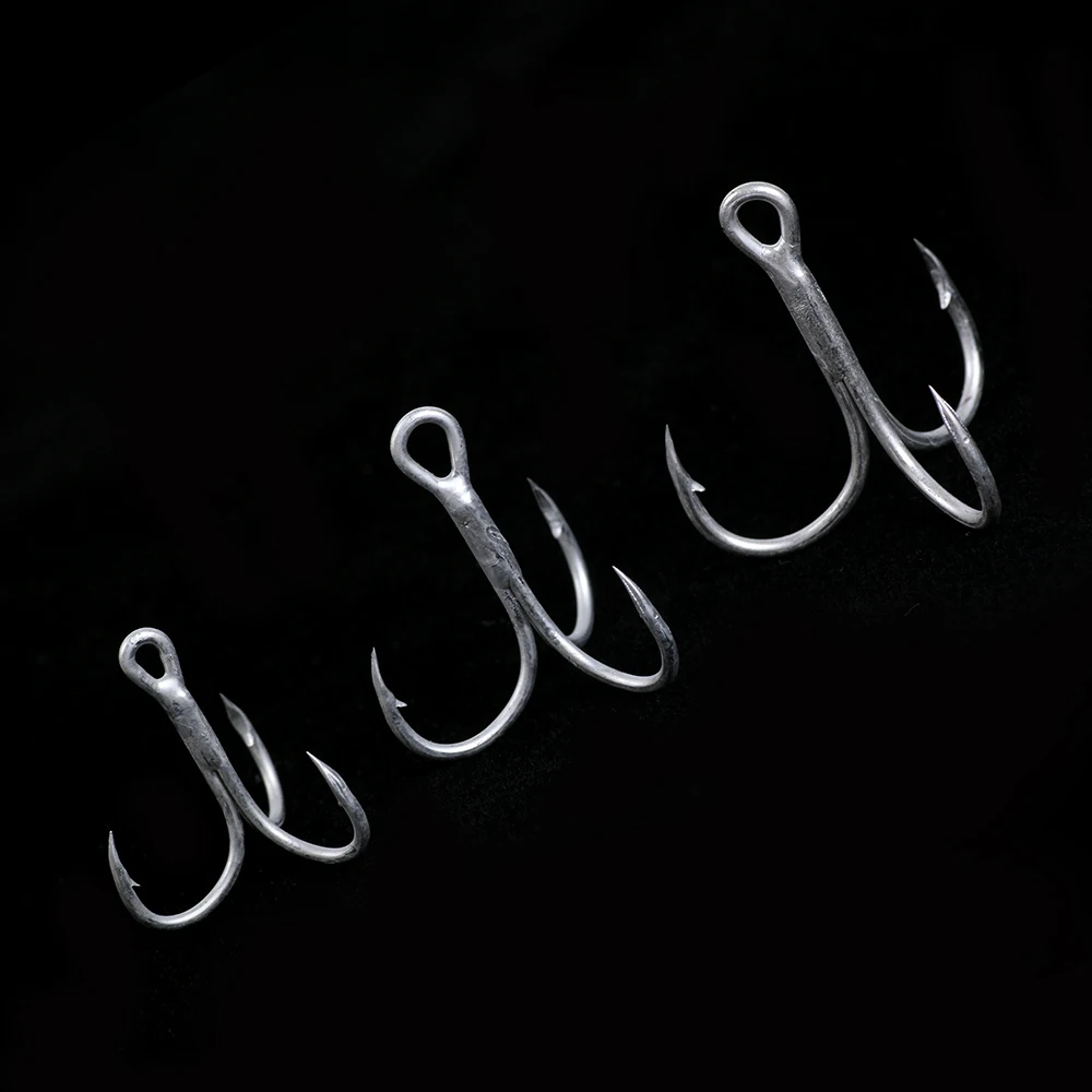 FTK Super Sharp Anchor Hook,Size 1 2 4 Sea Fishing Hooks Treble High