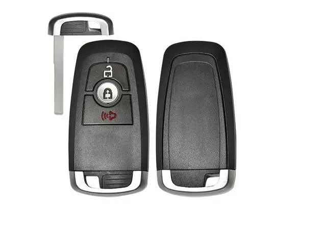 Smart Remote Key чехла для Ford Mondeo край Mustang Taurus с вставить ключ пустой Автозапуск брелока крышка( год - Количество кнопок: 3 Button