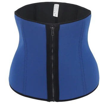 

FLORATA Hook Zipper Waist Trainer Sexy Corsets and Bustiers Waist Cincher Shaper Belt Slimming Shapewear Underbust Girdle