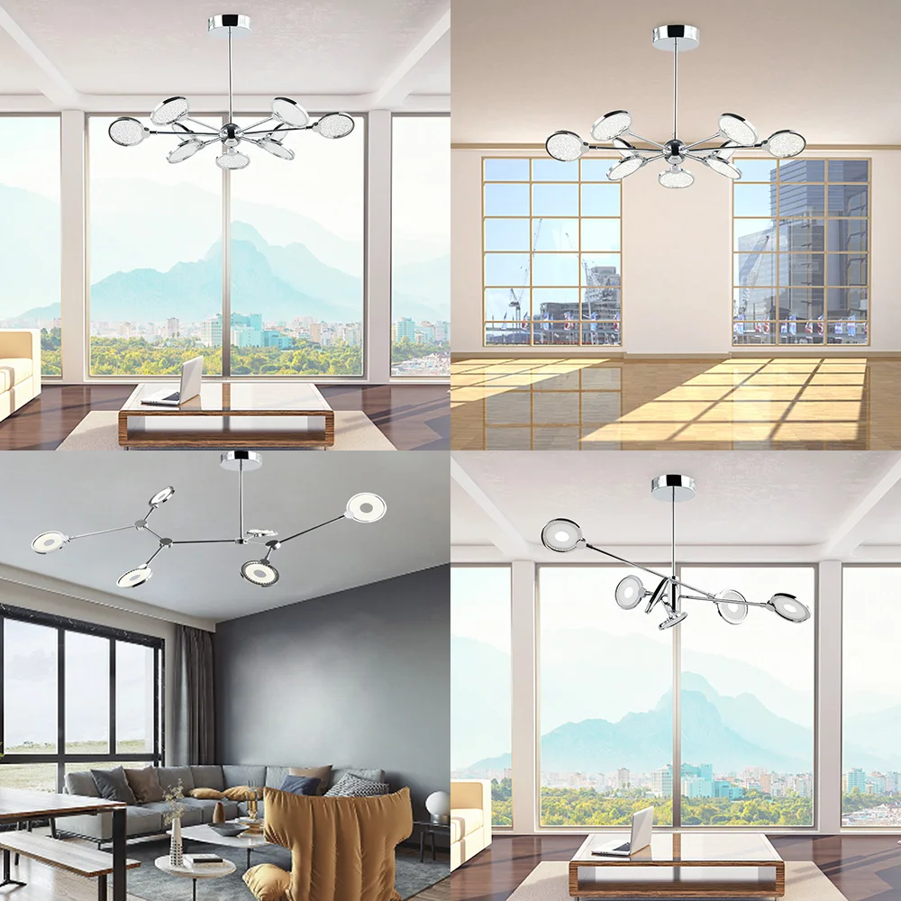 

Modern Design hanging light Family Life kitchen Interior Led Chandelier Pendant Lamp