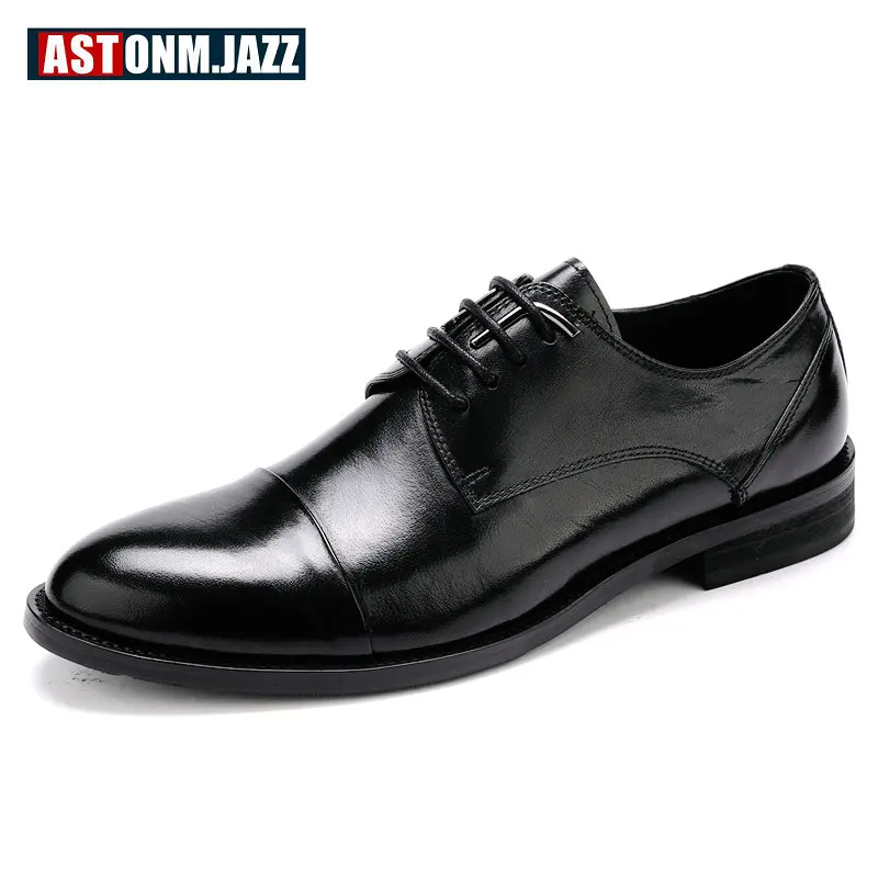 

Men's Wedding Dress Shoes Leisure Casual Genuine Leather Oxfords Shoes For Men Business Career Office Brogues Shoes Moccasins