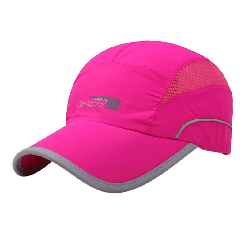 Quick Drying Hiking Running Cap Men Bone Feminino Breathable Women Snapback Sun Cap For Summer Casquette TX005 - Цвет: MR