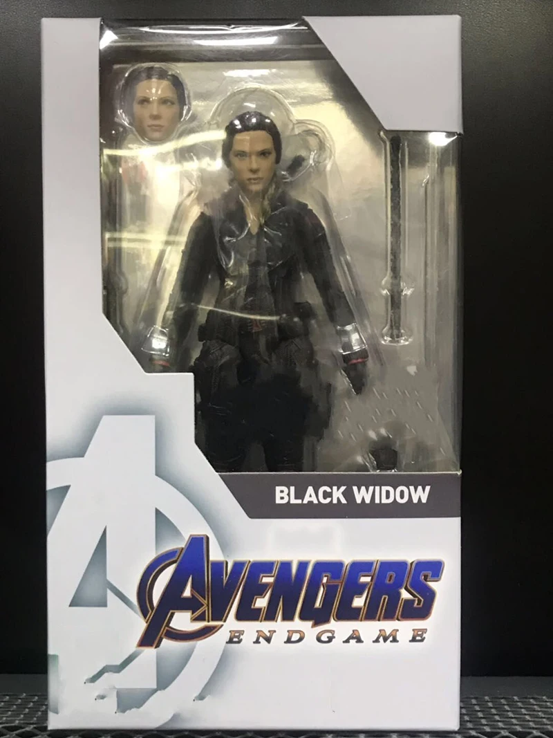 Чудный Фильм Мстители 4 эндигра SHF черная Widow Hawkeye Бартон фигурка игрушки кукла для подарка