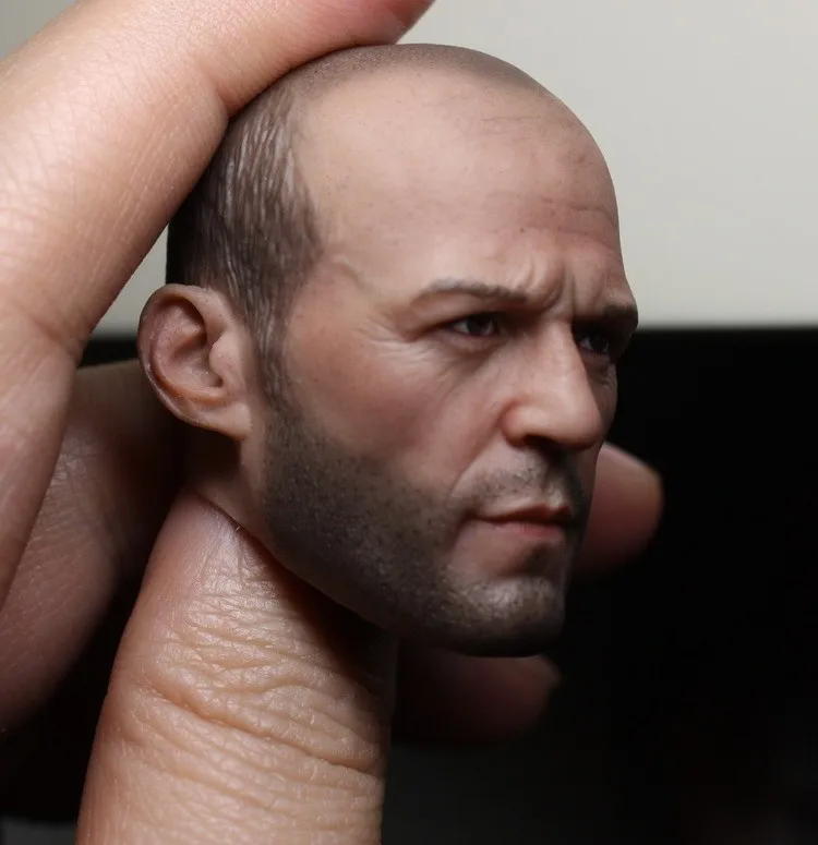 1/6 Figure Head Sculpt 16 Fast and The Furious 7 Jason Statham Head