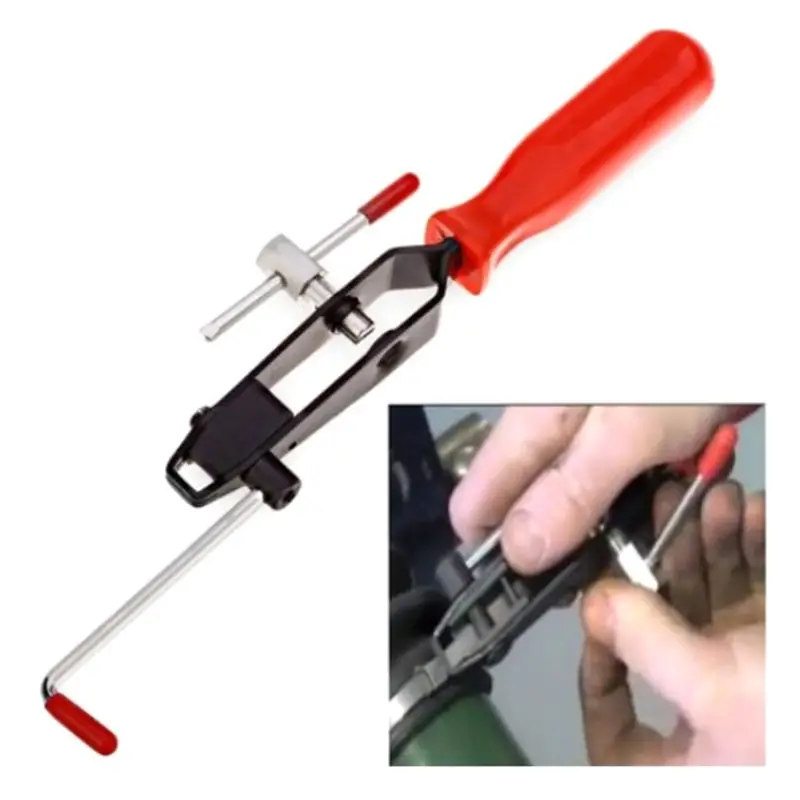 

Cutter Automotive Cv Joint Boot Clamp Tool Wrench Hose Clip Tightening Bending Tool Built-in Cutter