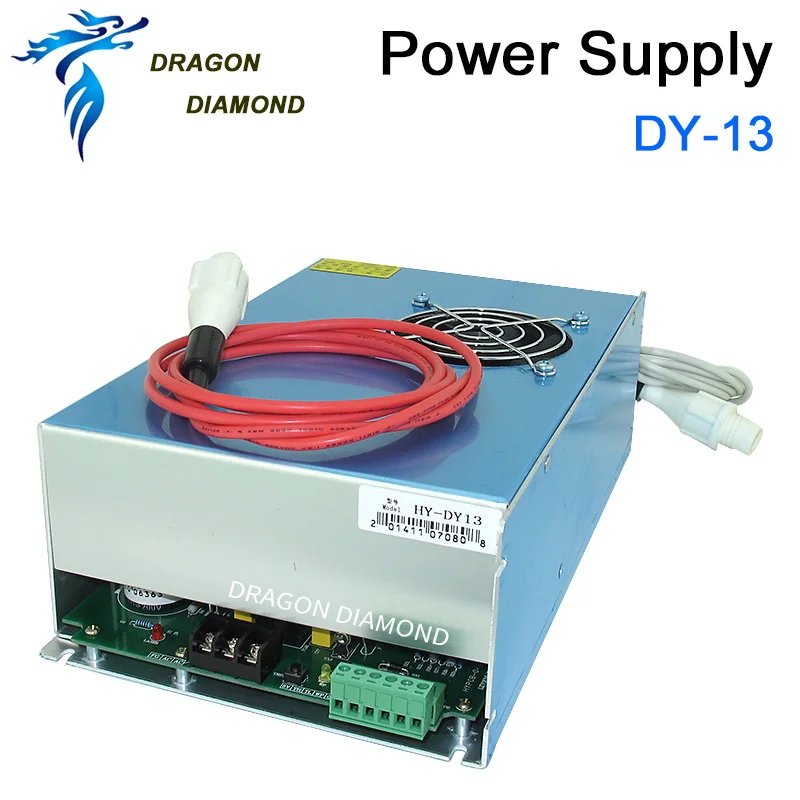 DY13 reci co2 power supply 100w for reci co2 laser tube w4 100w for co2 laser cutting machine