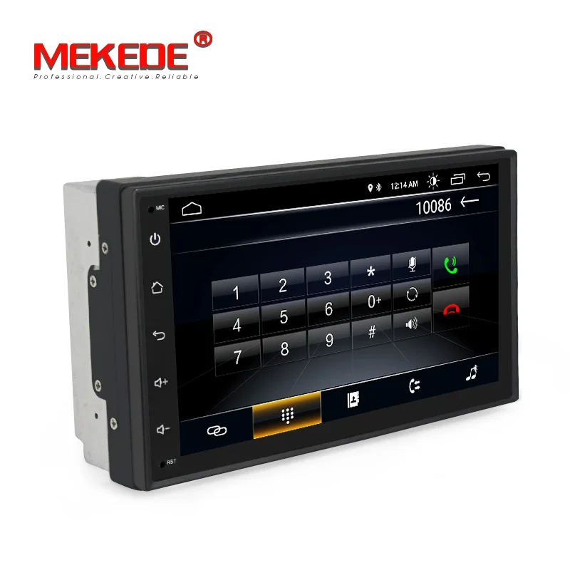 Flash Deal New model!MEKEDE Universal Android 8.1 Car GPS DVD player for Nissan V/W Toyota Peugeot KIA car Multimedia with wifi 4G SWC navi 4