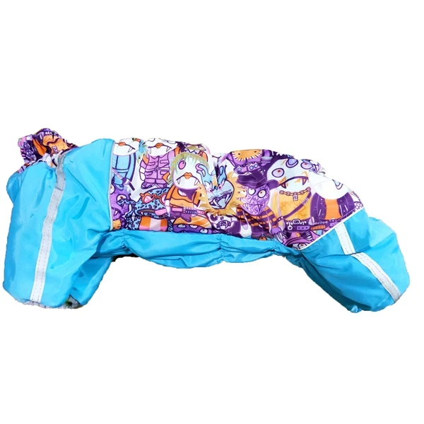 Зимняя одежда для девочек и мальчиков; Роскошная теплая пуховая куртка для маленьких собак; зимний комбинезон на молнии для чихуахуа; Прямая поставка - Цвет: Purple Girl Pet