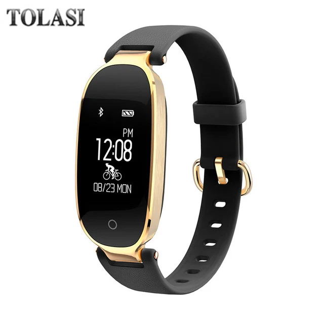 

Bluetooth Smart Watch Fashion Women Ladies Heart Rate Monitor Fitness Tracker Smartwatch for Android IOS Waterproof Wristwatch