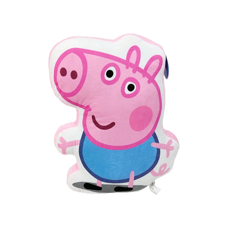 Подлинная Peppa Джордж Свинья Семья 46 см Плюшевые животного печенье подушка Спящая