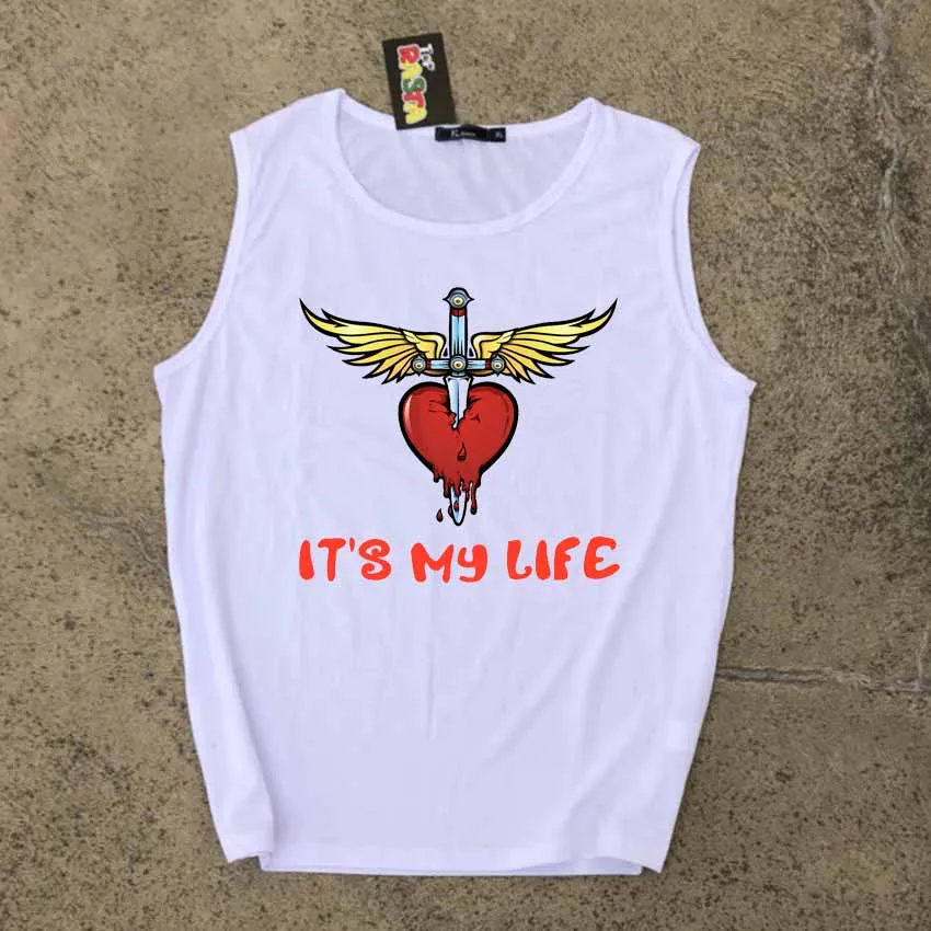 

bon jovi it's my life have a nice day rock style men women boys girls t shirt