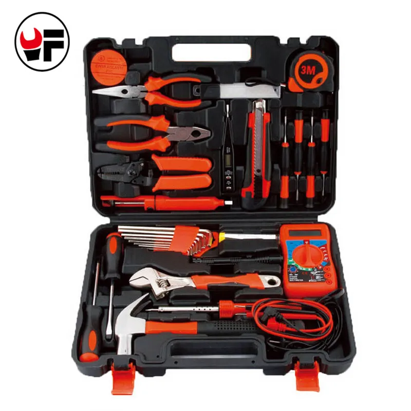 35 Pcs/set Multifunctional Electrician Hand Tool Kit Saw Screwdriver