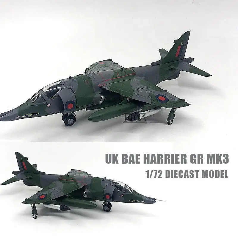 IXO UK BAE HARRIER GR MK3 1/72 литье под давлением модель самолета |