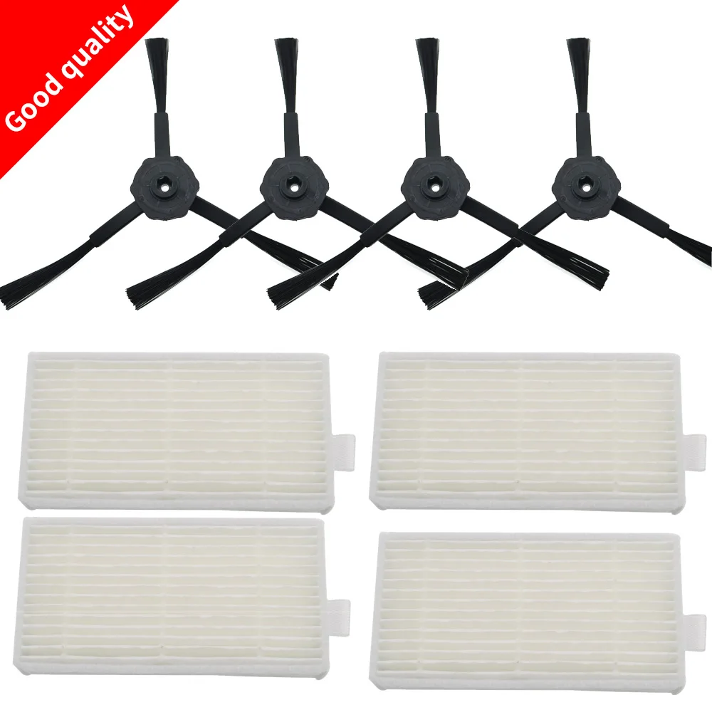 Side brush  HEPA Filter kit for CHUWI ilife v5s v5 x5 ilife V3s v3s pro v3l v5s pro v50 robot vacuum cleaner panda x500 getac x500 g3 xq1sz5chtd8y