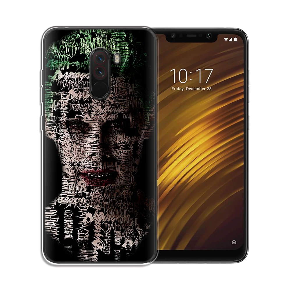 Мягкий чехол из ТПУ Для Xiaomi Pocophone F1, силиконовый чехол для Xiaomi Pocophone F1, Защитные чехлы для телефонов - Цвет: 5062