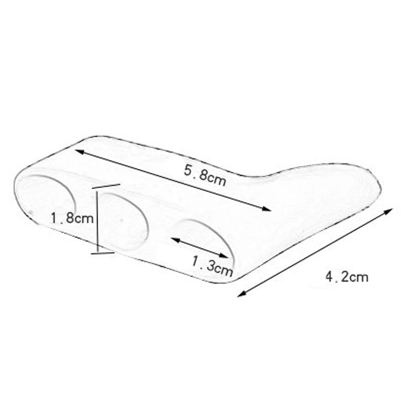 Silicone Bunion Toe Separator Pedicure Foot Care Tool Gel Toe Corrector Splint Straightener Toe Protector Hallux Valgus Adjuster