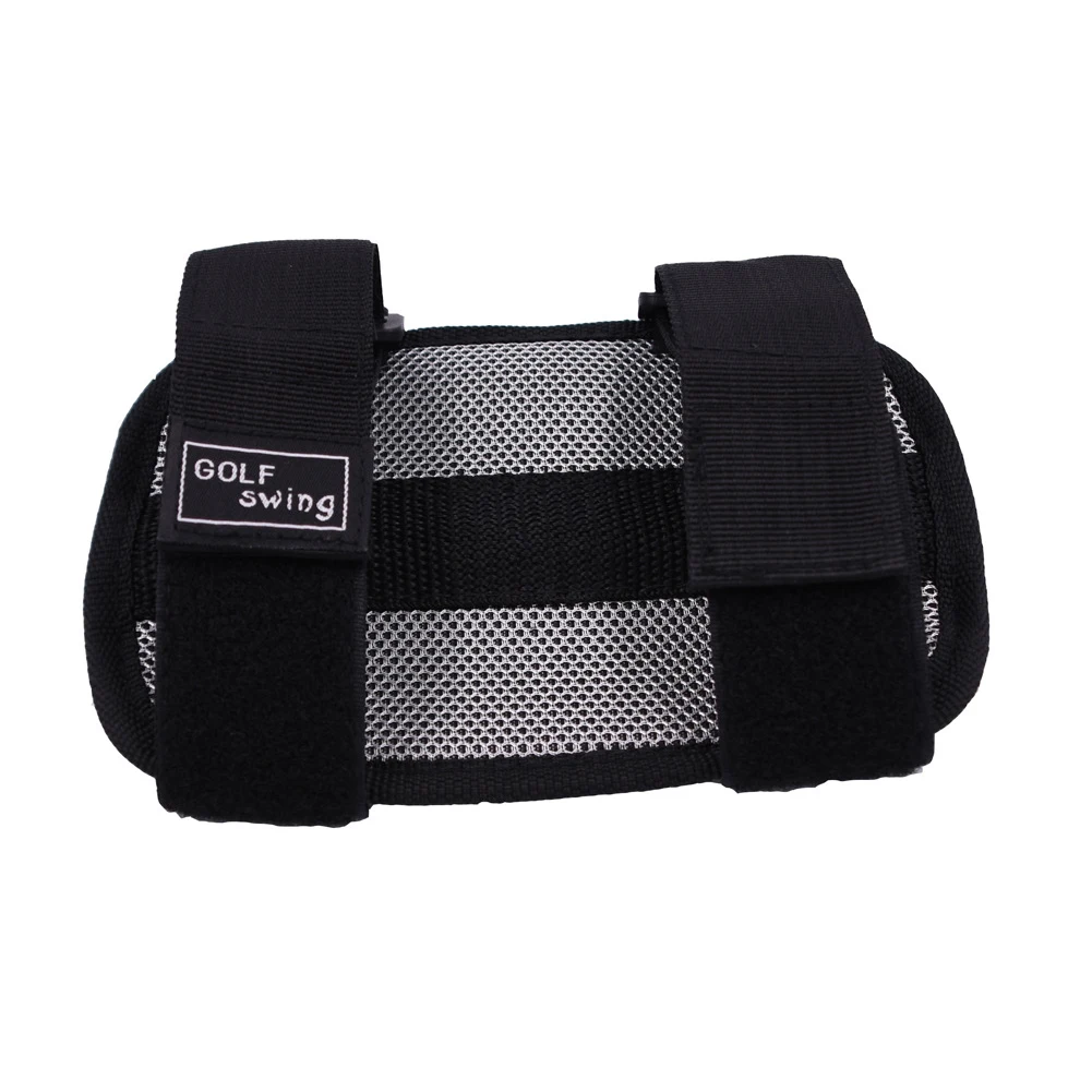 ممارسة النساء الرجال جولف سوينغ الكوع مصحح الذراع مستقيم في الهواء الطلق تنبيه الصوت اعب غولف أداة التدريب المعونة قابل للتعديل الموقف