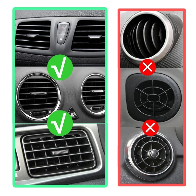 Voppton Portable Car Holder Phone Magnetic Kit Super Mini Air Vent Outlet Car-Styling Cell Phone GPS Stand Bracket For iPhone  (5)