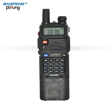 BaoFeng UV-5R портативная рация 3800 мАч с аккумулятором, Портативное двухстороннее радио UV5R, дальнее беспроводное 5 Вт профессиональное двойное CB радио