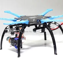 S550 F550 Мультикоптер комплект рамы для гексакоптера с шасси для камера FPV GoPro 2 Gimbal PTZ