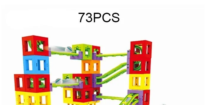 Магнитные мраморные гоночные беговые дорожки, лабиринт, скользящие шарики, прокатный мяч, магнитные строительные блоки, строительные игрушки, развивающие игрушки для детей