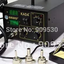 110 В/220 В паяльная станция в тот же день работы из када 852D+ паяльная станция Ремонт системы горячего воздуха