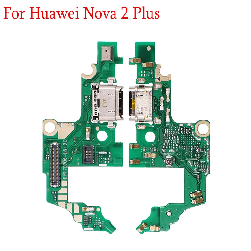 Для huawei Nova 2 usb зарядка Нижняя плата гибкий кабель Разъем для huawei Nova Lite Nova 2 Plus Аксессуары для мобильных телефонов - Цвет: For Nova 2 Plus