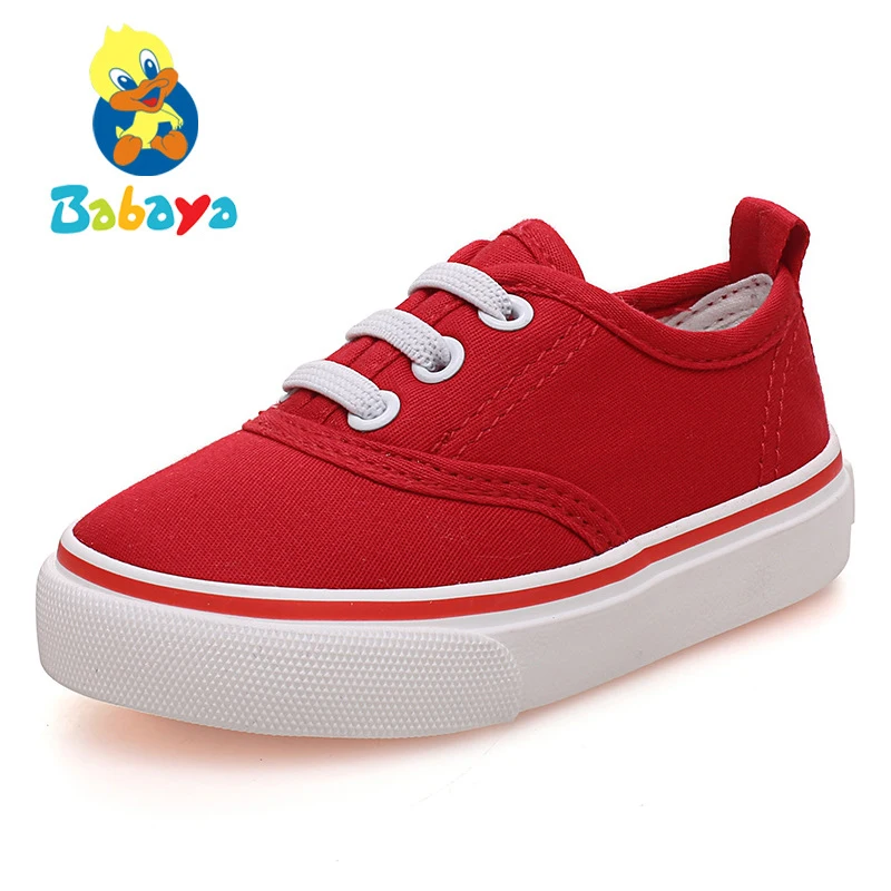 

Children canvas shoes kids shoes for girl white boys sneakers 2017 spring autumn toddler shoes girls fashion single baby shoes