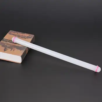 

Non-stick Sugar Craft Fondant Rolling Pin Baking Cake Cookie Tools Silicone Embossing Rolling Pin Non-Stick Flour Kitchen Supply