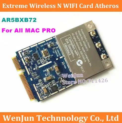 Высококачественная Беспроводная мини карта PCIE AR5BXB72 MA970 2 4 ГГц 5 8 для всех Mac Pro