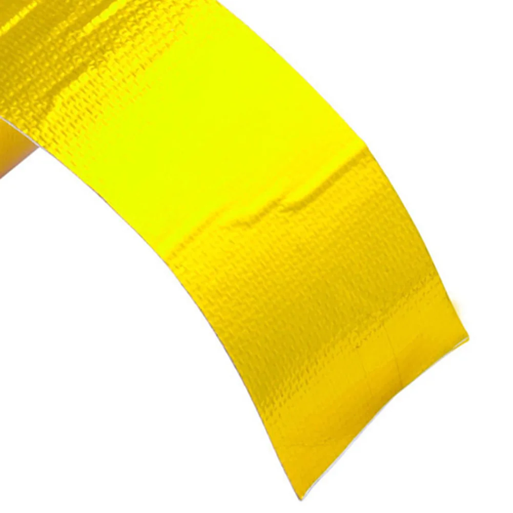 Exhaust Pipe Aluminum Foil High Temperature Wrap Tape Reflective Heat Shield 5m