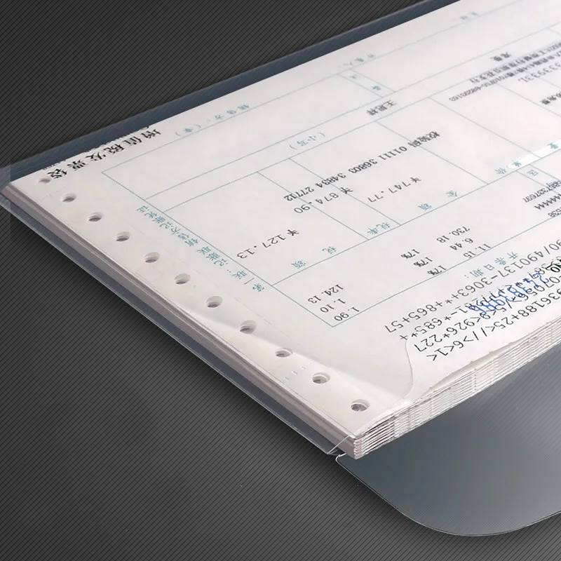 PP Dcument мешок НДС счета-фактуры сумка файлы папка прозрачный специальный счет-фактура налоговый счет коллекция Портфолио Малый размер Carpetas Binder