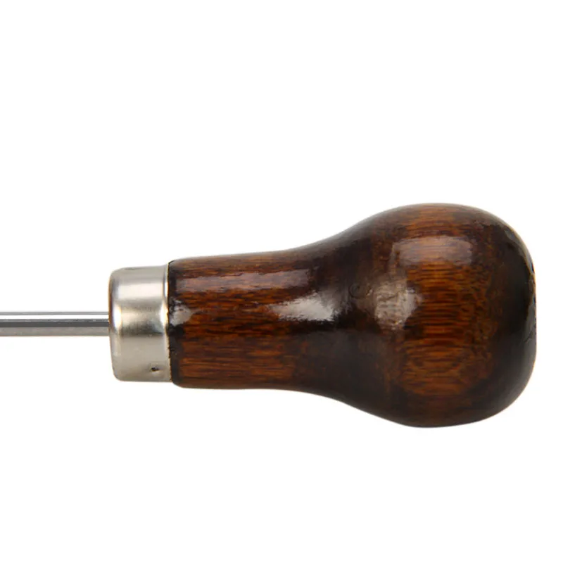 Шило Pricker дырокол инструмент дырокол швейная строчка Кожа ремесло деревянная ручка MAR20_15