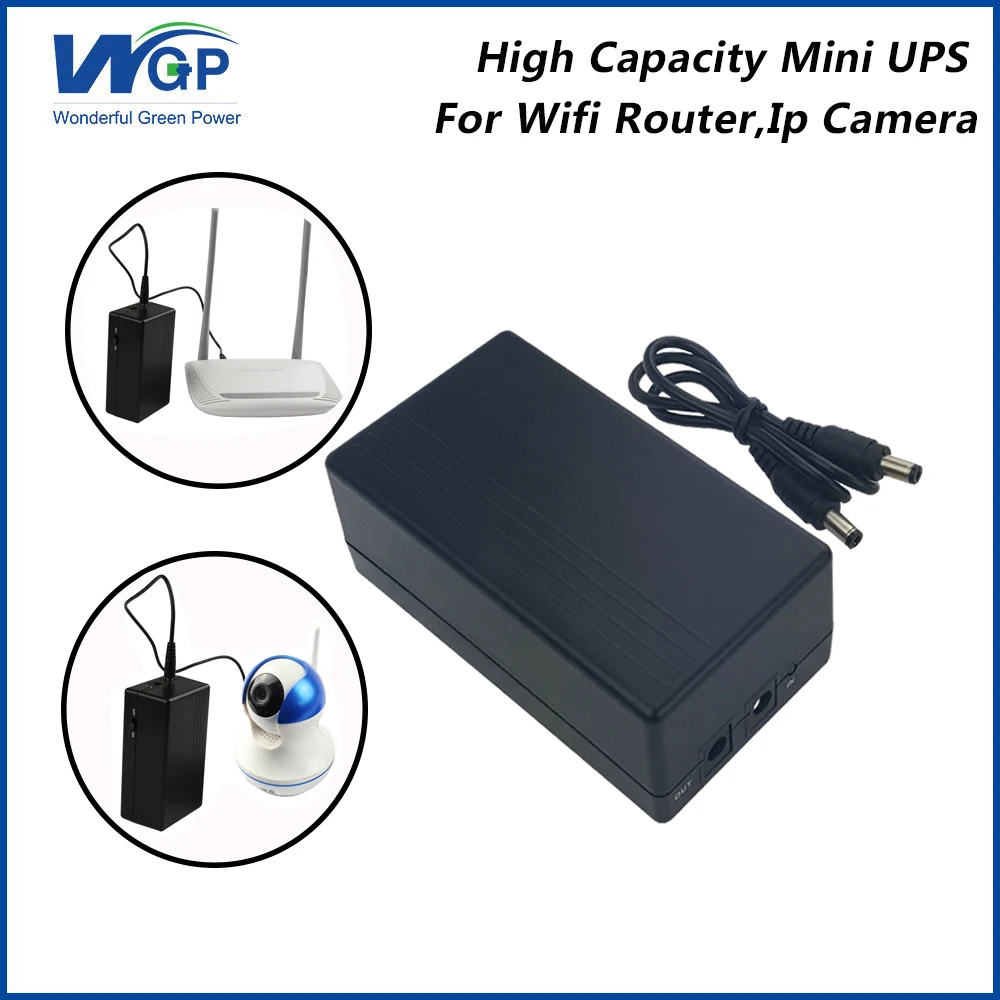 

top 10 mini dc ups cctv power supply Emergency battery backup ups 5v 12000mah capacity