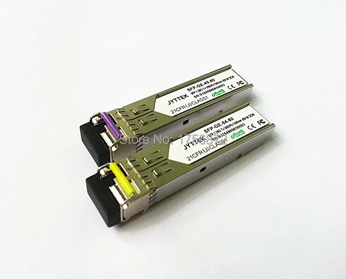 

Free Shipping 1.25G BIDI SFP Transceiver 80KM 1490nm/1550nm LC/SC Connector SFP Module