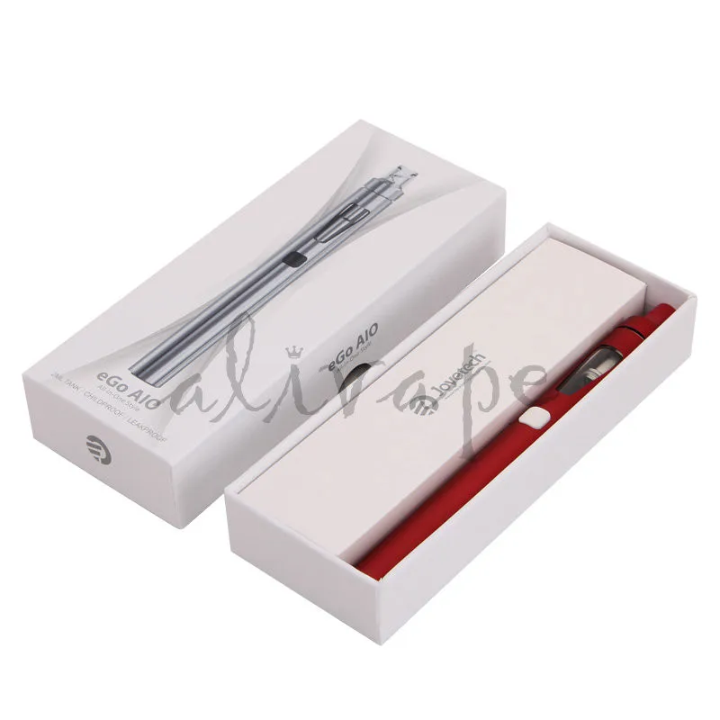 Original Joyetech eGo AIO Kit eGo AIO D16 All-in-One Starter Kit with 2ml Atomizer Tank 1500mah Battery Vape BF SS316-0.6ohm 3