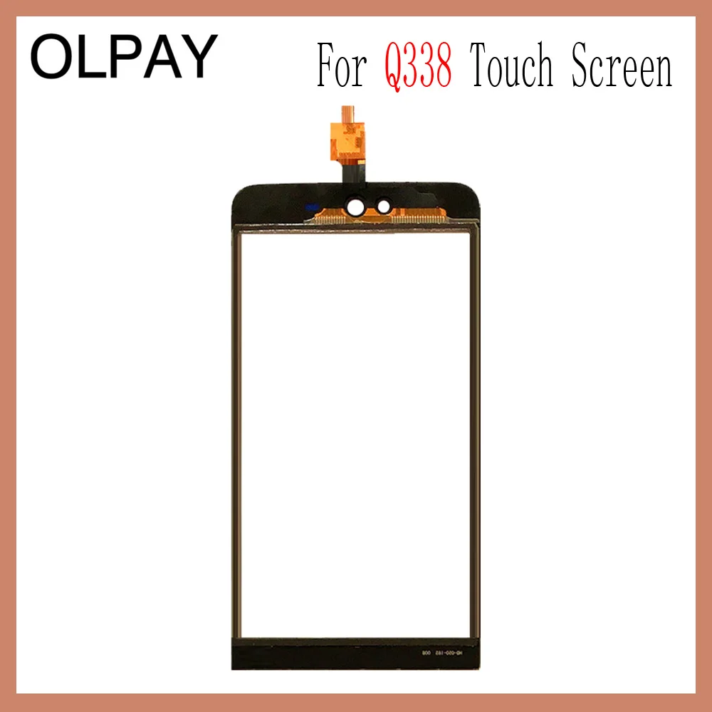 OLPAY 5,0 ''телефон сенсорный экран для Micromax Q338 клякса Q338 сенсорный экран стекло дигитайзер панель объектив сенсор инструменты клей+ салфетки