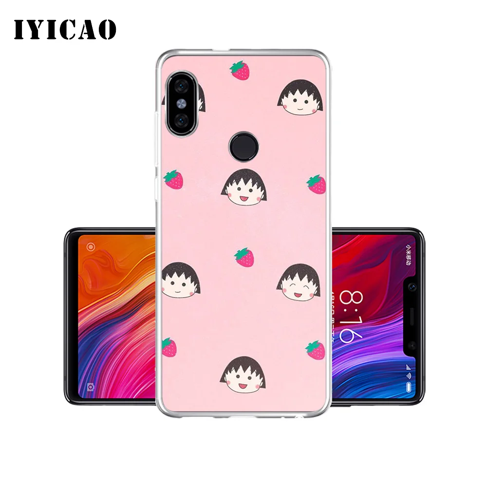IYICAO Chibi Maruko Мягкий силиконовый чехол для телефона Xiaomi mi 9 8 SE 6 A1 A2 Lite F1 X2S X3 TPU