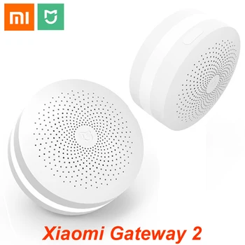 

Xiaomi multifunctional Gateway Smart Control Center Smart Home Kit Upgrade Version Two Control With Radio Built In Doorbell Ring