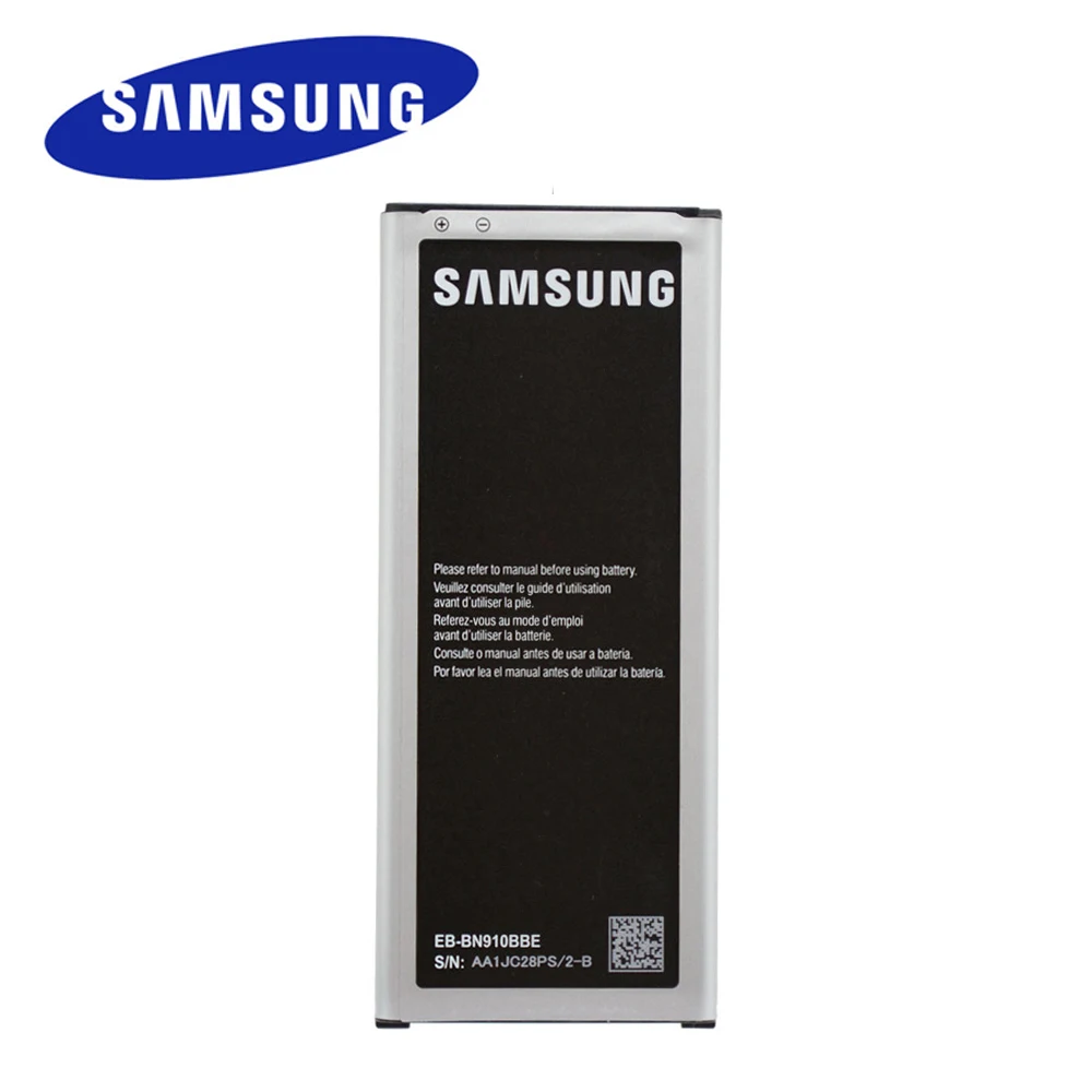 

New Battery EB-BN910BBE for Samsung GALAXY note 4 N910A N910U N910F N910H 3220mAh batterie with NFC EB-BN910BBU