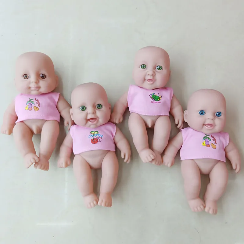 2pcs Cute 10cm  Baby Baby Dolls Toys Cute Small Confuse Dolls Toys Fs 
