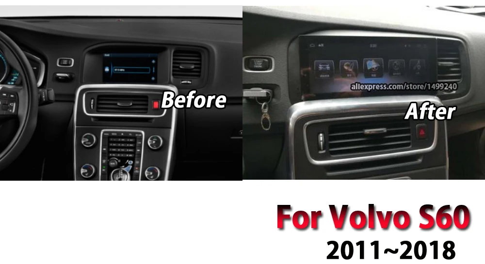 Perfect Liislee Car Android 7.0 up 2+32G For Volvo S60 2011~2018 Stereo Radio BT Wifi Carplay GPS Navi Map Navigation System Multimedia 9 Perfect Liislee Car Android 7.0 up 2+32G For Volvo S60 2011~2018 Stereo Radio BT Wifi Carplay GPS Navi Map Navigation System Multimedia 9
