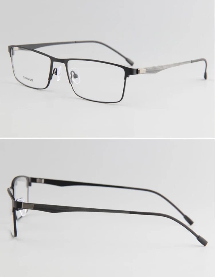 Супер светильник из титанового сплава, прозрачные очки, оправа для мужчин, широкие квадратные женские очки, оправа для очков, оптическая близорукость, оправа для очков