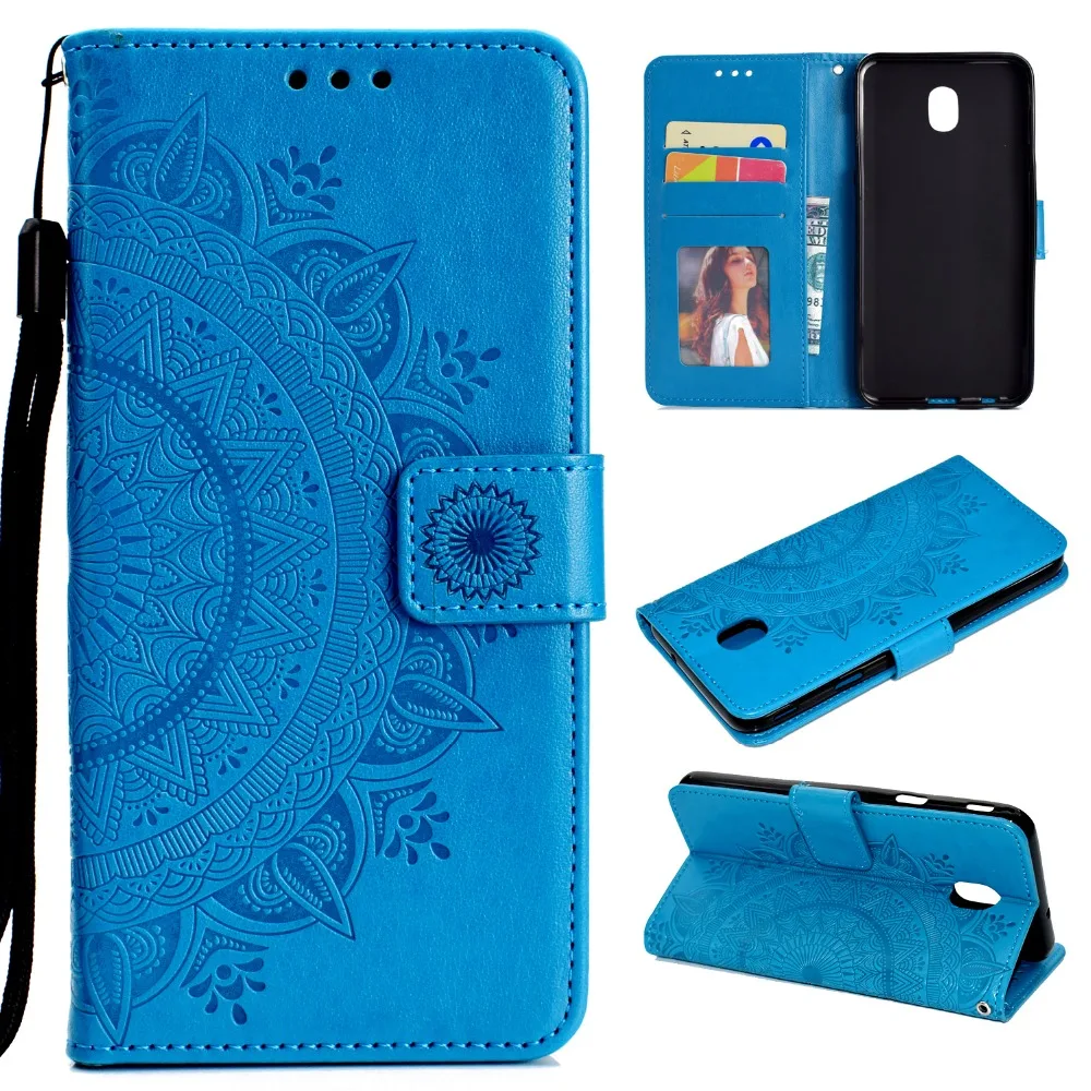

Luxury Flip PU Leather Flip Case for Samsung Galaxy J7 2018 TPU Slim Stand Phone Shell Magnetic Capa Coque Back Cover